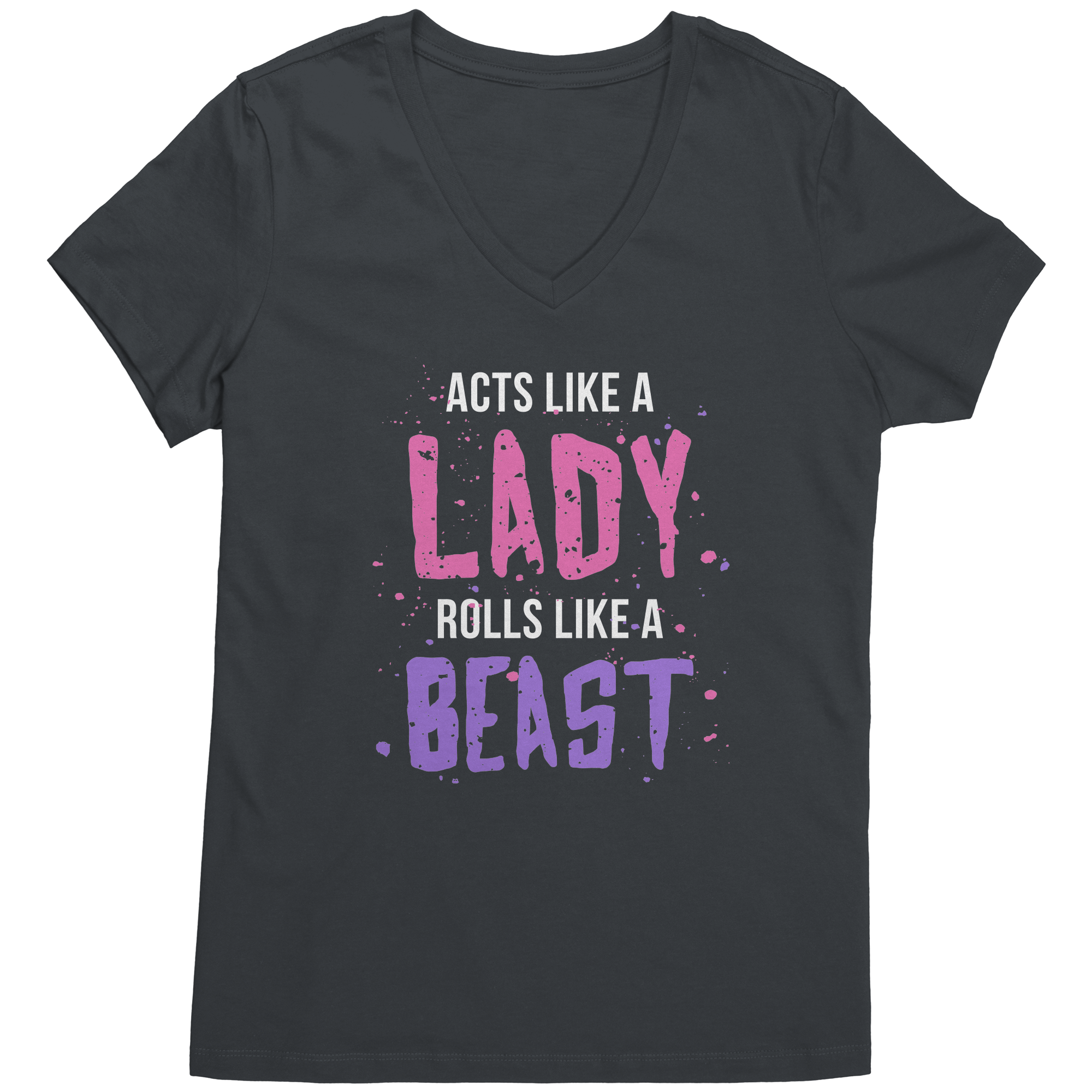 Jiu Jitsu Acts like a lady Rolls like a beast-Apparel-Teelime | shirts-hoodies-mugs