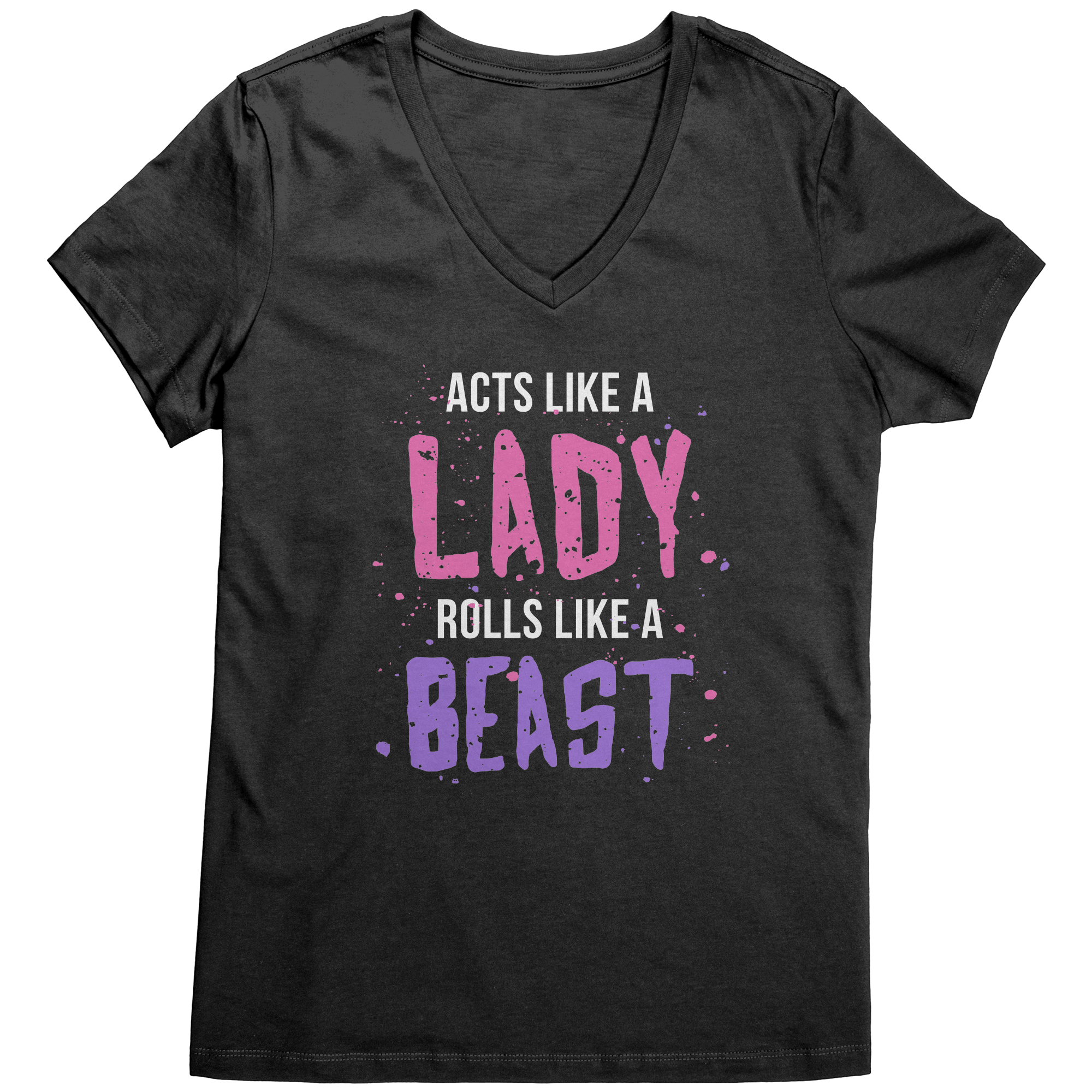 Jiu Jitsu Acts like a lady Rolls like a beast-Apparel-Teelime | shirts-hoodies-mugs