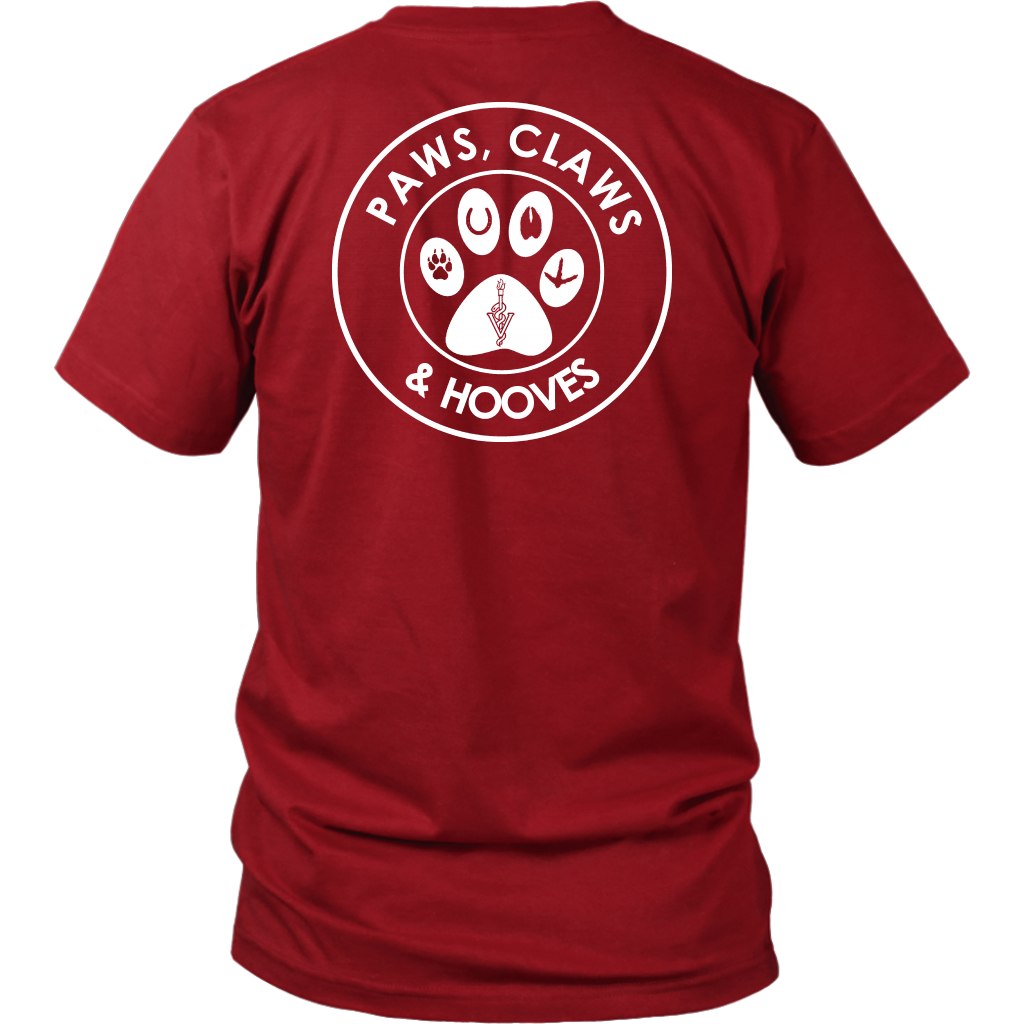 Young Harris College- Paws, Claws, Hooves 2-T-shirt-Teelime | shirts-hoodies-mugs