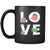 Accountant / Manager - LOVE Accountant / Manager  - 11oz Black Mug