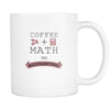Accountant Mugs - Coffee + Math = Accounting-Drinkware-Teelime | shirts-hoodies-mugs
