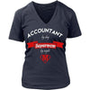 Accountant T Shirt - Accountant supermom-T-shirt-Teelime | shirts-hoodies-mugs
