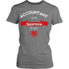 Accountant T Shirt - Accountant supermom-T-shirt-Teelime | shirts-hoodies-mugs