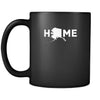 Alaska Home Alaska 11oz Black Mug-Drinkware-Teelime | shirts-hoodies-mugs