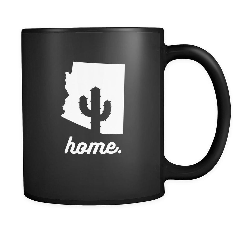 Arizona Home Arizona 11oz Black Mug-Drinkware-Teelime | shirts-hoodies-mugs