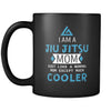 BJJ I am a JIu Jitsu mom just like a normal mom except much cooler 11oz Black Mug-Drinkware-Teelime | shirts-hoodies-mugs