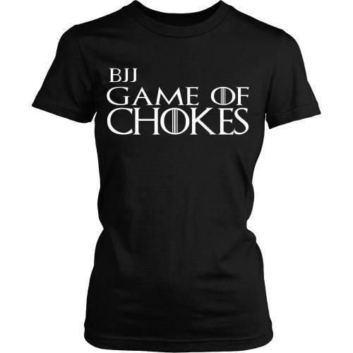 BJJ T Shirt -  BJJ game of chokes