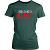 BJJ T Shirt - Rolls like a Beast-T-shirt-Teelime | shirts-hoodies-mugs