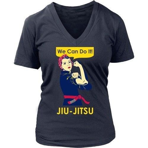 Brazilian Jiu Jitsu T Shirt - We Can Do It