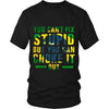 Brazilian Jiu Jitsu T Shirt - You cant fix stupid, but you can choke it out-T-shirt-Teelime | shirts-hoodies-mugs