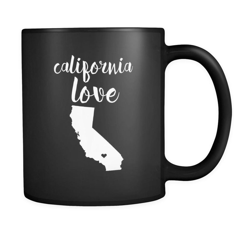 California California love 11oz Black Mug
