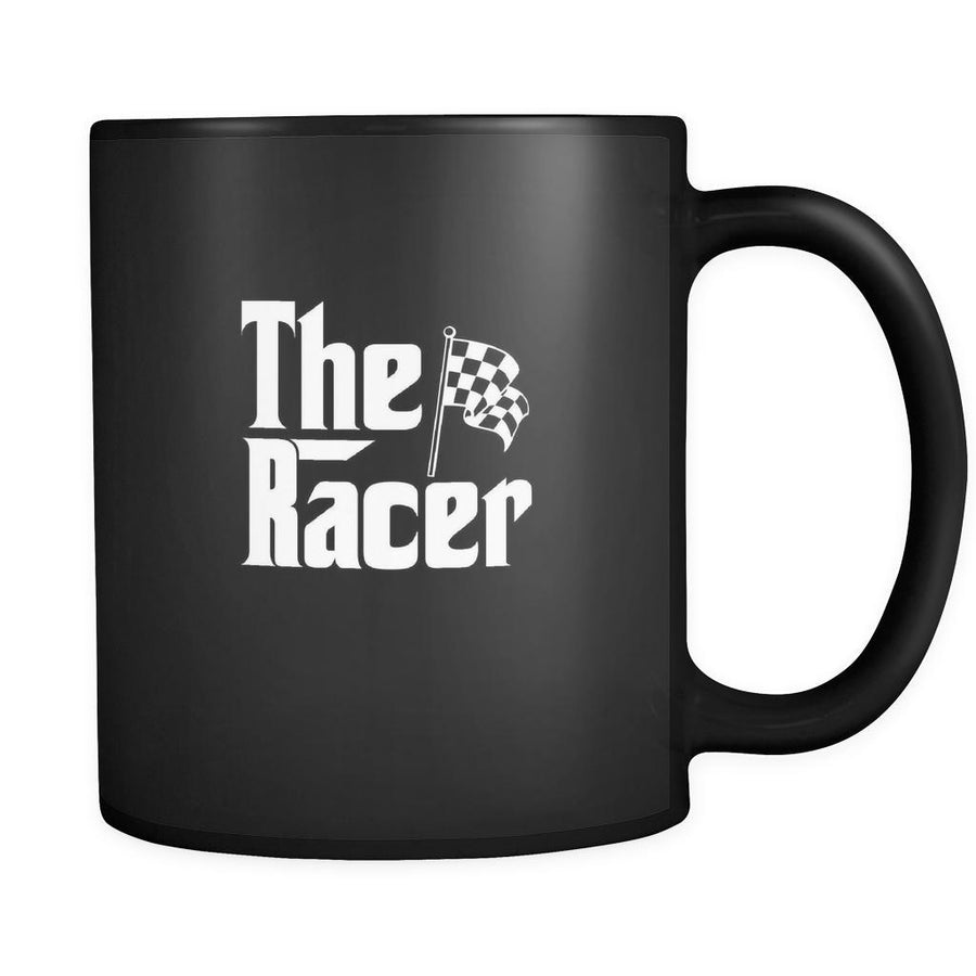 Car Racing The Racer 11oz Black Mug-Drinkware-Teelime | shirts-hoodies-mugs