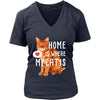 Cats T Shirt - Home is where my Cat is-T-shirt-Teelime | shirts-hoodies-mugs