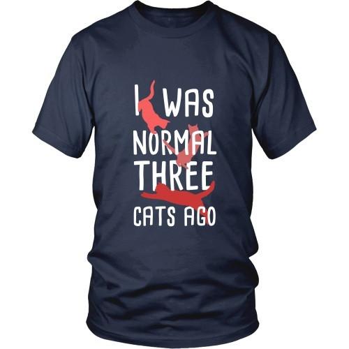 Cats T Shirt - I was Normal three Cats ago