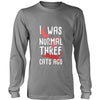 Cats T Shirt - I was Normal three Cats ago-T-shirt-Teelime | shirts-hoodies-mugs