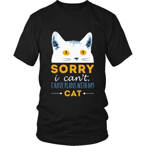 I have plans with my cat t clearance shirt