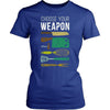 Chef Tshirts - Chef Choose your weapon-T-shirt-Teelime | shirts-hoodies-mugs