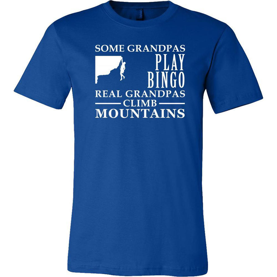Climbing Shirt Some Grandpas play bingo, real Grandpas go Climbing Family Hobby-T-shirt-Teelime | shirts-hoodies-mugs