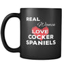 Cocker Spaniel Real Women Love Cocker Spaniels 11oz Black Mug-Drinkware-Teelime | shirts-hoodies-mugs