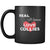 Collie Real Women Love Collies 11oz Black Mug
