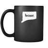 Connecticut Home Connecticut 11oz Black Mug-Drinkware-Teelime | shirts-hoodies-mugs