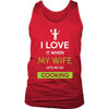 Cooking Shirt - I love it when my wife lets me go Cooking - Hobby Gift-T-shirt-Teelime | shirts-hoodies-mugs