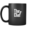 Cooking The Chef 11oz Black Mug-Drinkware-Teelime | shirts-hoodies-mugs