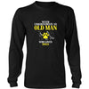 Dog Shirt - Never underestimate an old man who loves dogs Grandfather Pets Gift-T-shirt-Teelime | shirts-hoodies-mugs