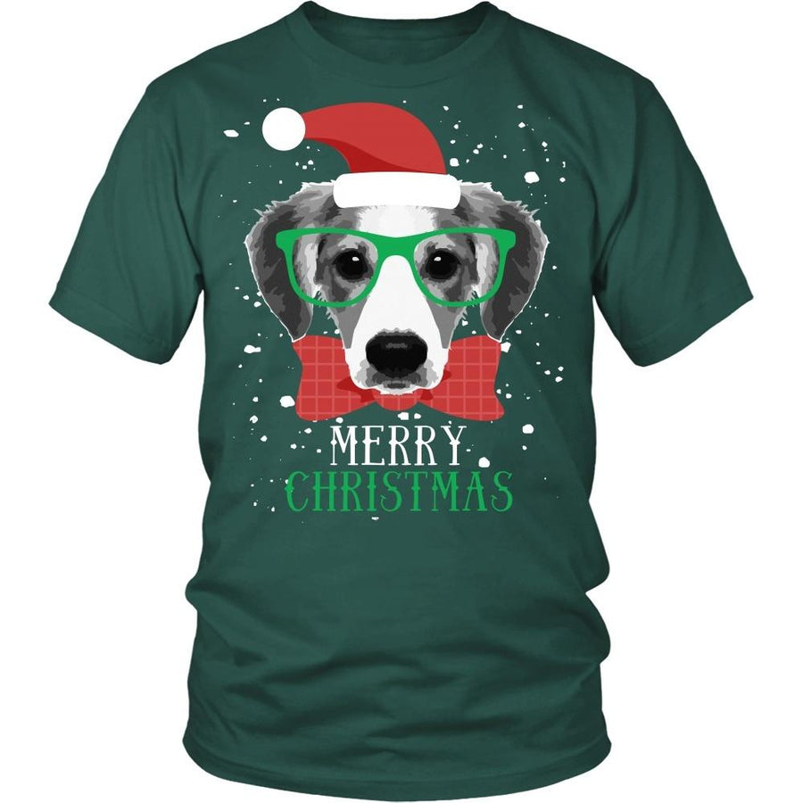 Dog T Shirt- Merry Christmas