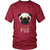 Dogs T Shirt - I love my Pug