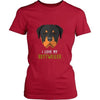 Dogs T Shirt - I love my Rottweiler-T-shirt-Teelime | shirts-hoodies-mugs