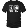 Drummer - Your wife My wife - Father's Day Profession/Job Shirt-T-shirt-Teelime | shirts-hoodies-mugs