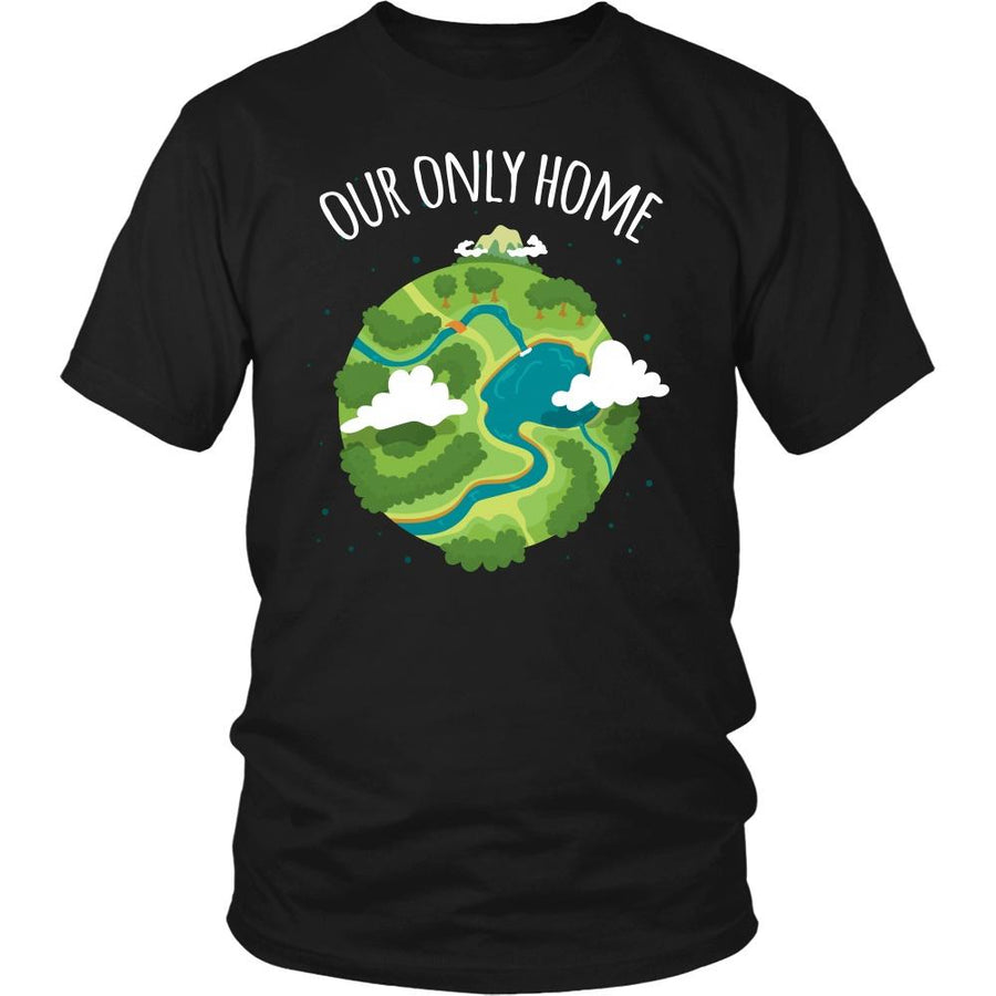 Ecology T Shirt - Our Only Home-T-shirt-Teelime | shirts-hoodies-mugs