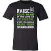 ER Nurse Shirt - Raise your hand if you love ER Nurse, if not raise your standards - Profession Gift-T-shirt-Teelime | shirts-hoodies-mugs