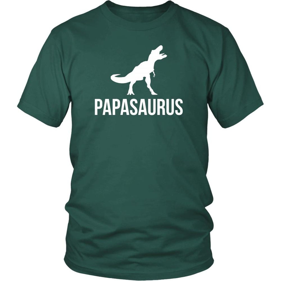 Father's Day T Shirt - Papasaurus-T-shirt-Teelime | shirts-hoodies-mugs