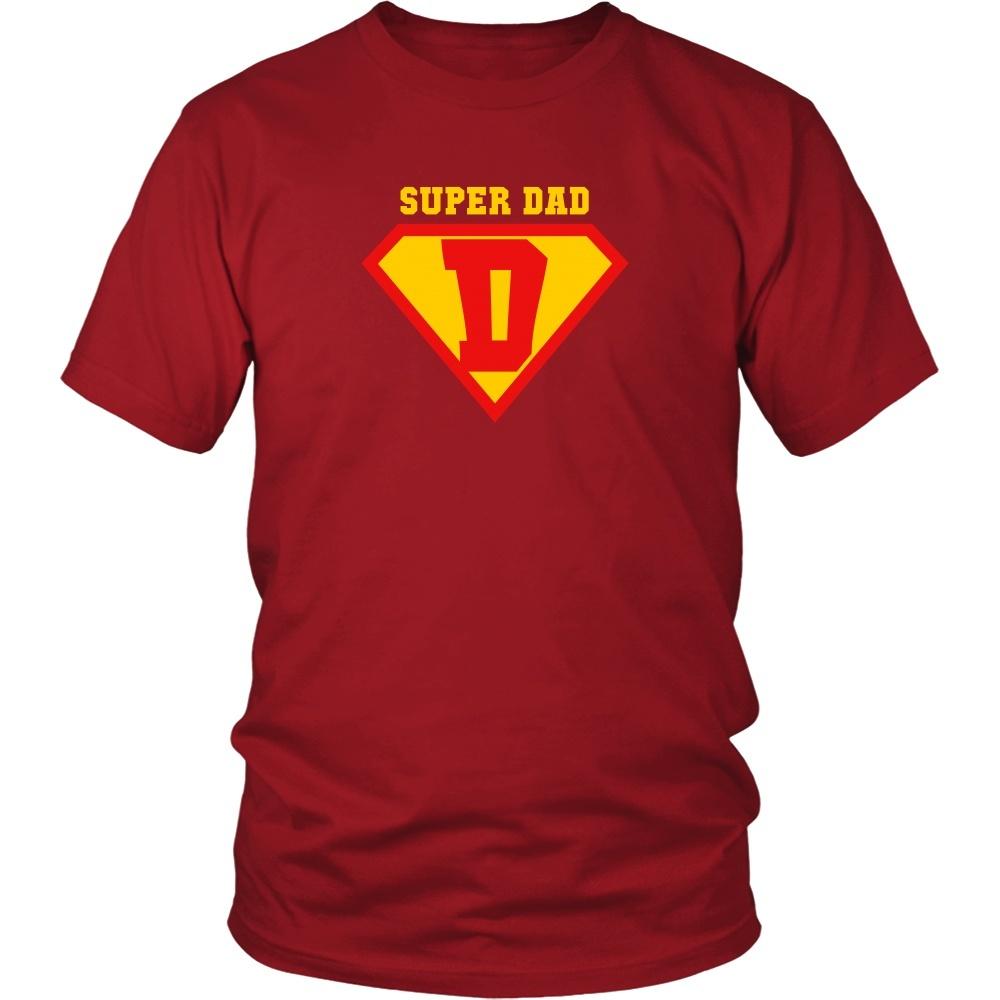 Father's Day T Shirt - Super Dad-T-shirt-Teelime | shirts-hoodies-mugs
