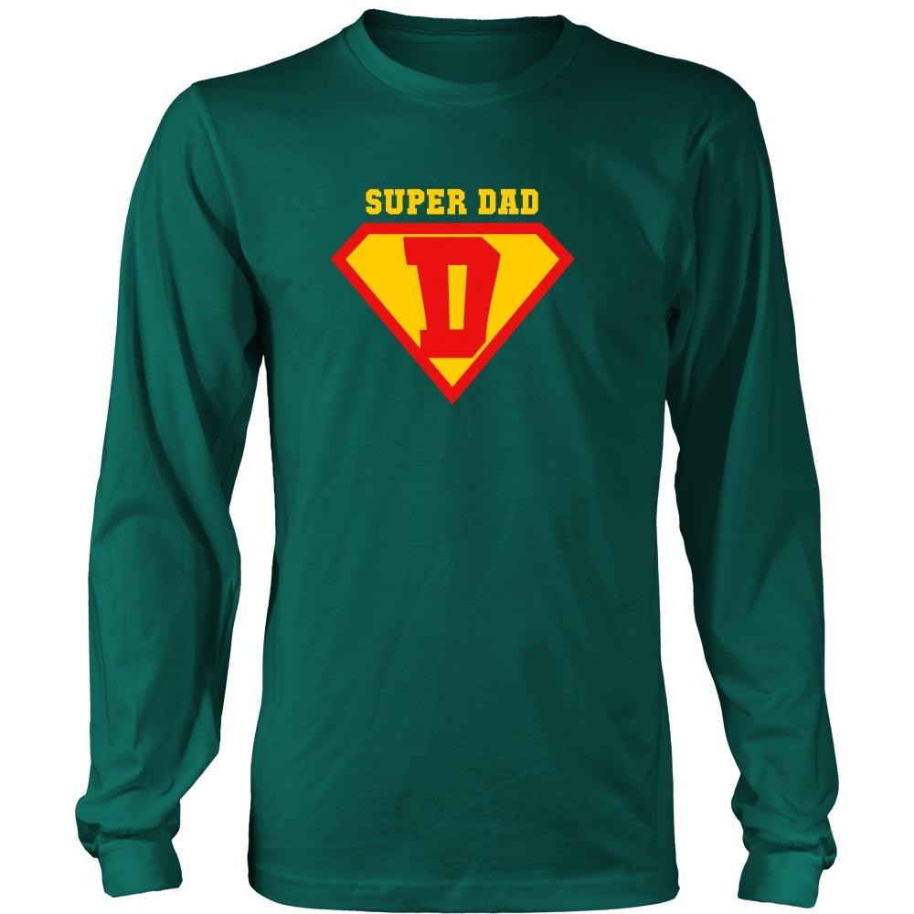 Father's Day T Shirt - Super Dad-T-shirt-Teelime | shirts-hoodies-mugs