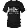 Fishing T Shirt - Problem Solved-T-shirt-Teelime | shirts-hoodies-mugs