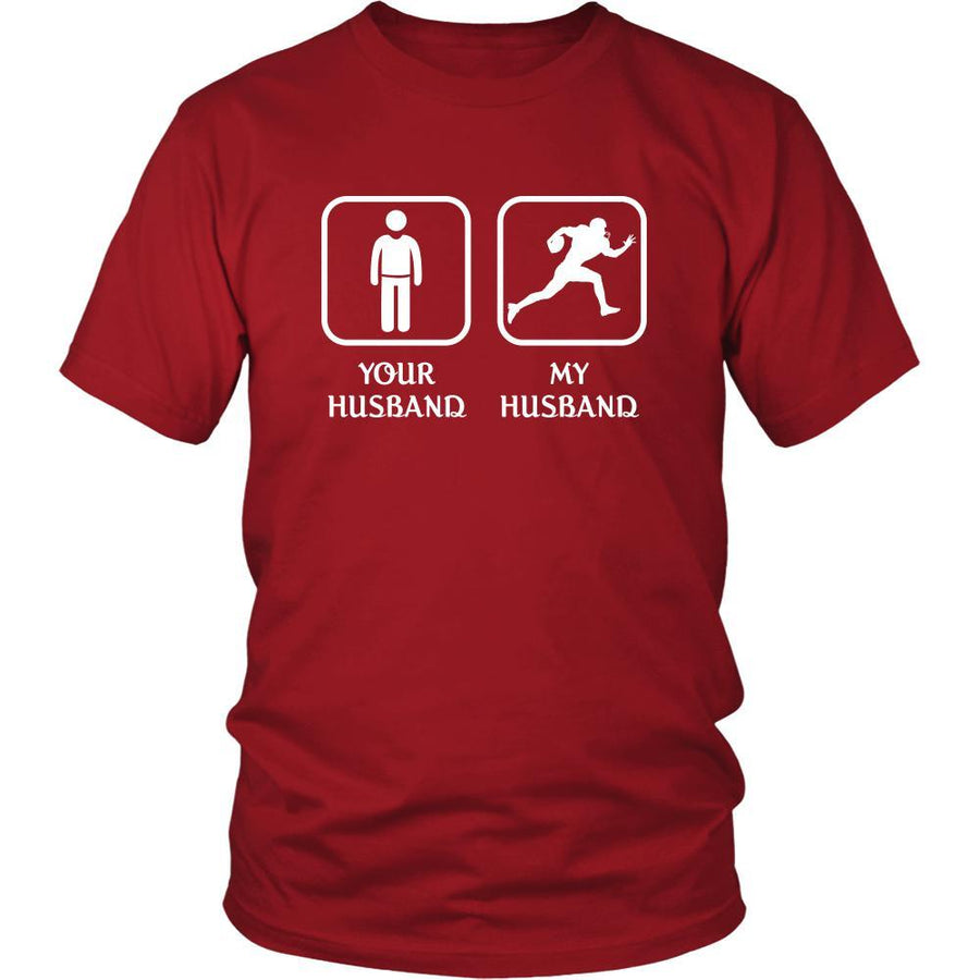 Football Player - Your husband My husband - Mother's Day Sport Shirt-T-shirt-Teelime | shirts-hoodies-mugs