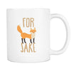 For Fox Sake mug - Mug Funny Funny Coffee Mugs (11oz) White-Drinkware-Teelime | shirts-hoodies-mugs