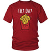 Funny T Shirt - Fry Day-T-shirt-Teelime | shirts-hoodies-mugs