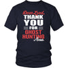 Ghost hunting Shirt - Dear Lord, thank you for Ghost hunting Amen- Hobby-T-shirt-Teelime | shirts-hoodies-mugs