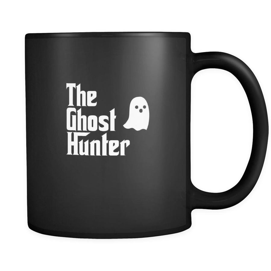 Ghost hunting The Ghost Hunter 11oz Black Mug-Drinkware-Teelime | shirts-hoodies-mugs