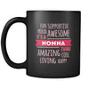 Grandma Fun supportive proud awesome amazing cool loving happy it's a nonna thing 11oz Black Mug-Drinkware-Teelime | shirts-hoodies-mugs