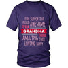 Grandma T Shirt - Fun Supportive Proud Awesome It's a Grandma thing Amazing Cool Loving Happy-T-shirt-Teelime | shirts-hoodies-mugs