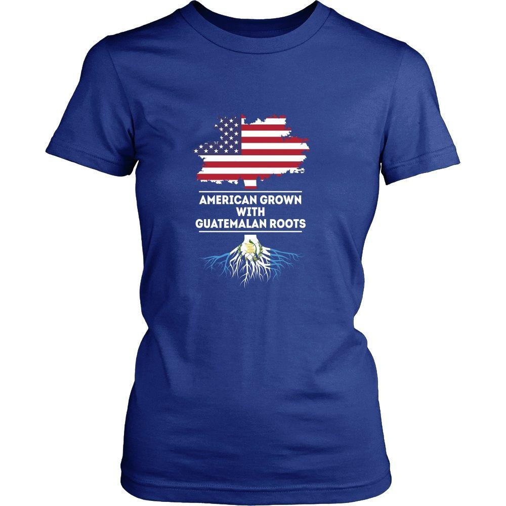 Guatemalan T shirts - American Grown with Guatemalan Roots-T-shirt-Teelime | shirts-hoodies-mugs