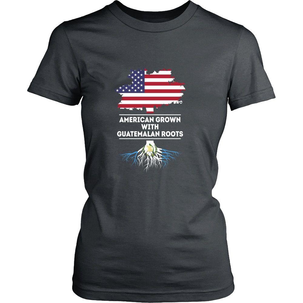 Guatemalan T shirts - American Grown with Guatemalan Roots-T-shirt-Teelime | shirts-hoodies-mugs