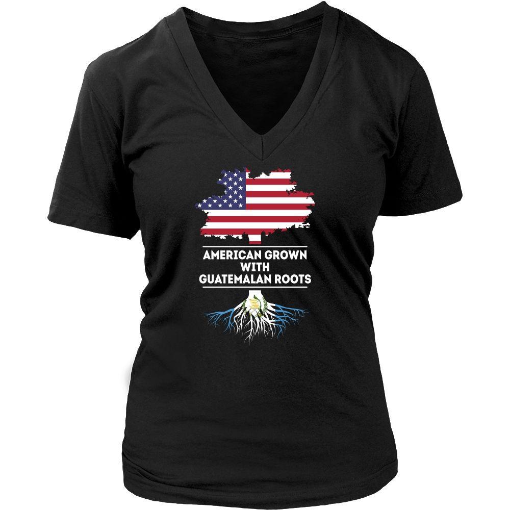 Guatemalan T shirts - American Grown with Guatemalan Roots-T-shirt-Teelime | shirts-hoodies-mugs