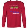 Happy President's Day - " When I do Good, I feel Good - Abraham Linkoln " - original custom made apparel.-T-shirt-Teelime | shirts-hoodies-mugs