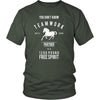 Horse Ride Shirt - you don't know teamwork until your partner is a 1200 pound free spirit- Hobby-T-shirt-Teelime | shirts-hoodies-mugs